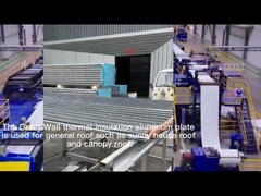 Painel de telhado de alumínio